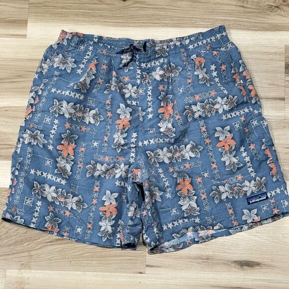 Patagonia Printed Shorts Swim Trunks Men’s Medium - Picture 1 of 4